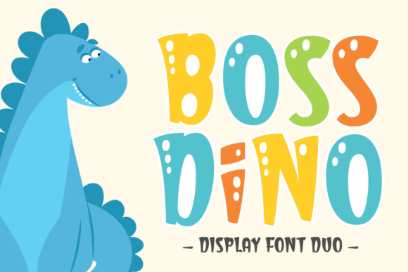 Boss Dino: Injecting Playful Energy into Your Typography Projects