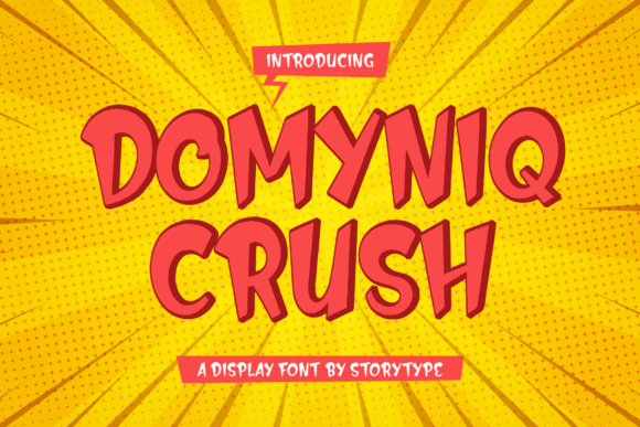 Domyniq Crush: Elevating Design with Modern Elegance and Luxury Typography