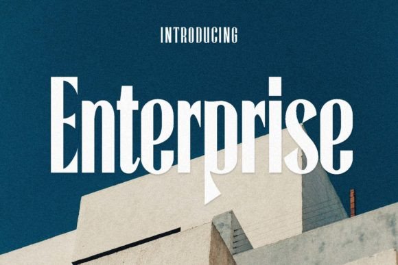 Enterprise Typeface: Crafting Bold, Modern Identities with Strong Display Fonts