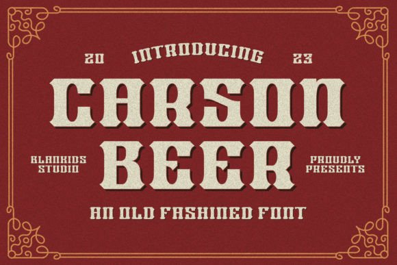 Reviving Retro Aesthetics: How Carson Beer Elevates Modern Brand Identity