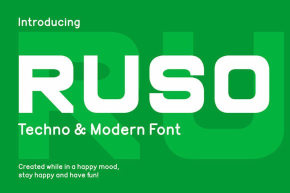 Ruso: Strategic Typography for Modern Brand Clarity