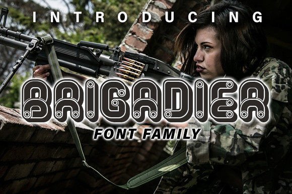 Strategic Impact: Leveraging the Bold Aesthetics of Brigadier for Brand Authority