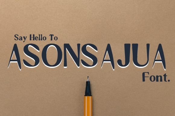 Strategic Typography: Leveraging Asonsajua for High-Impact Visual Communication
