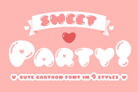 Sweet Party Font: Bold, Playful & Unique