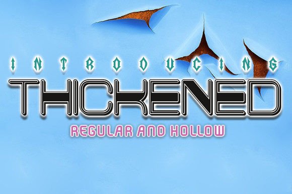 Thickened: A Practical Evaluation of a Bold 3D Display Font
