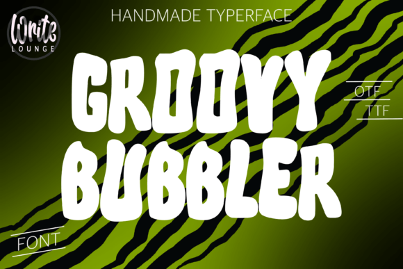 Unleashing Whimsy: A Deep Dive into the Groovy Bubbler Display Font