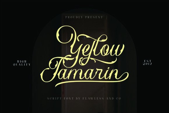 Yellow Tamarin: Integrating a Bold Display Font into Professional Design Workflows
